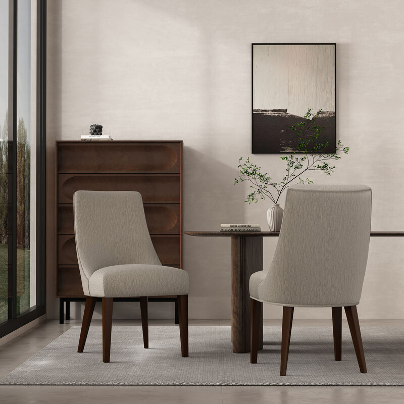 Beever Gray Dining Chairs (Set of 2)