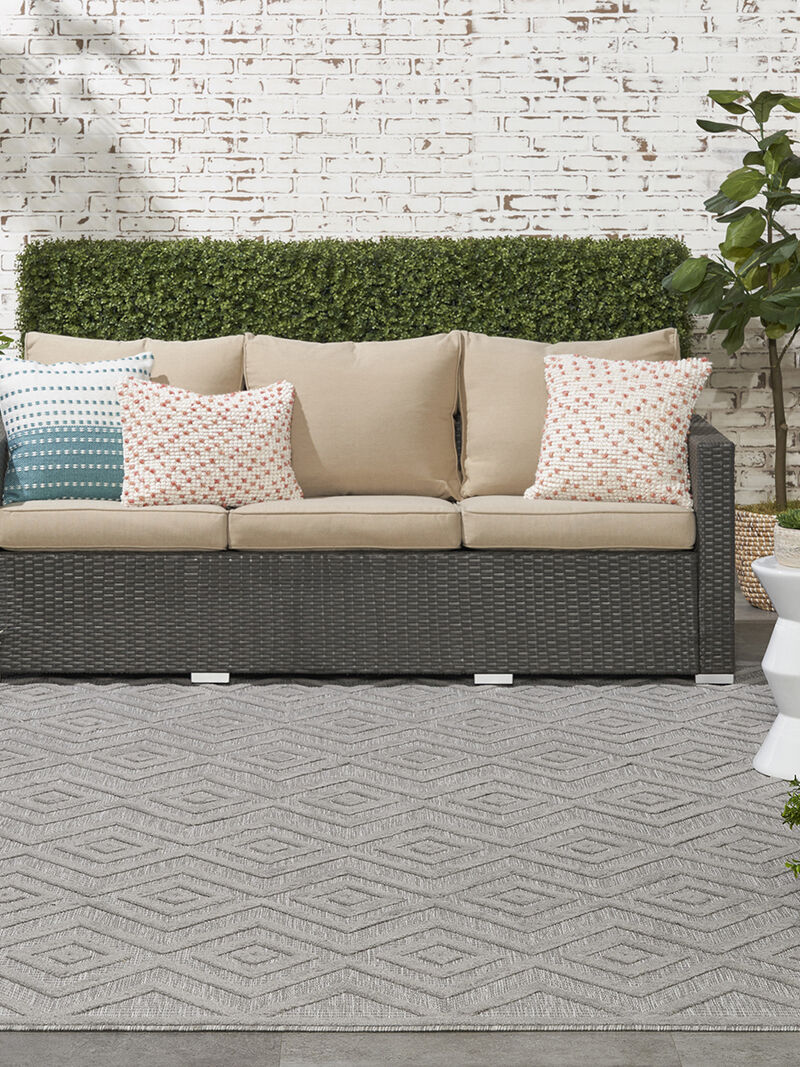 Versatile NRV01 Silver/Gray 7' x 10' Rug image number 7