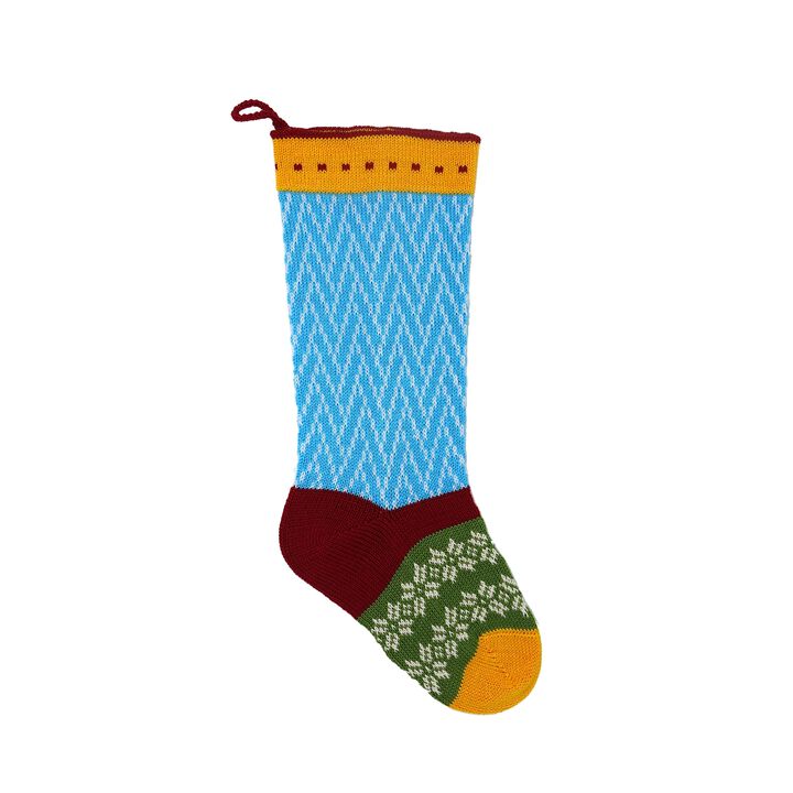 Colorful Stocking - Blue