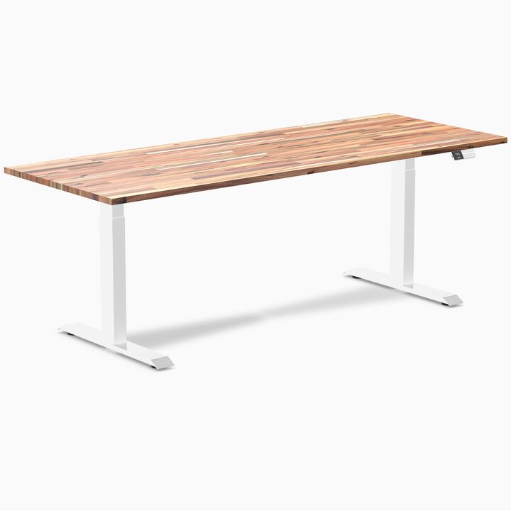 Desky Dual Softwood Sit Stand Desk