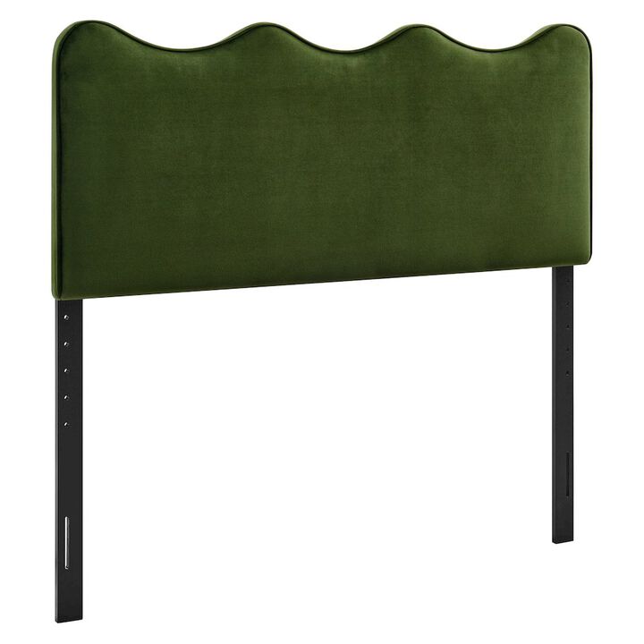 Modway Athena Stain-Resistant Performance Velvet Full Size Headboard