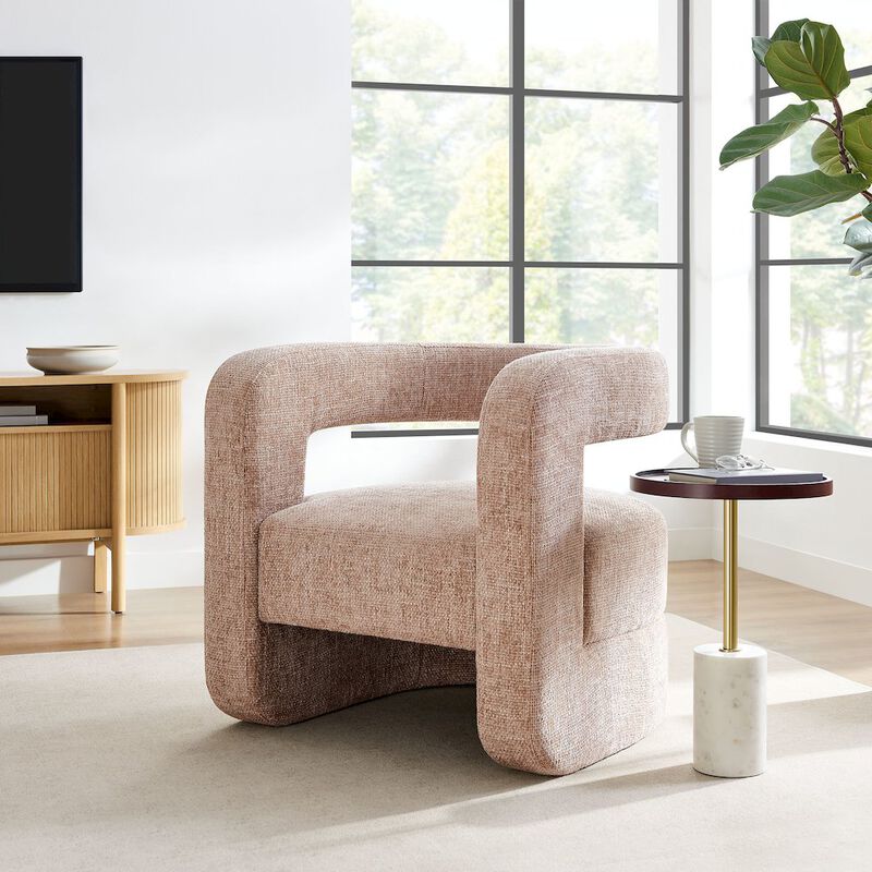 Jaylin Upholstered Chenille Accent Chair image number 7