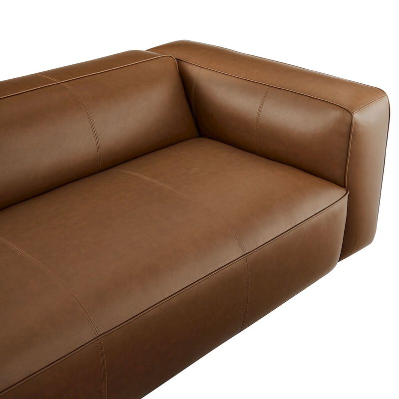 Auren Upholstered Vegan Leather Sofa image number 6