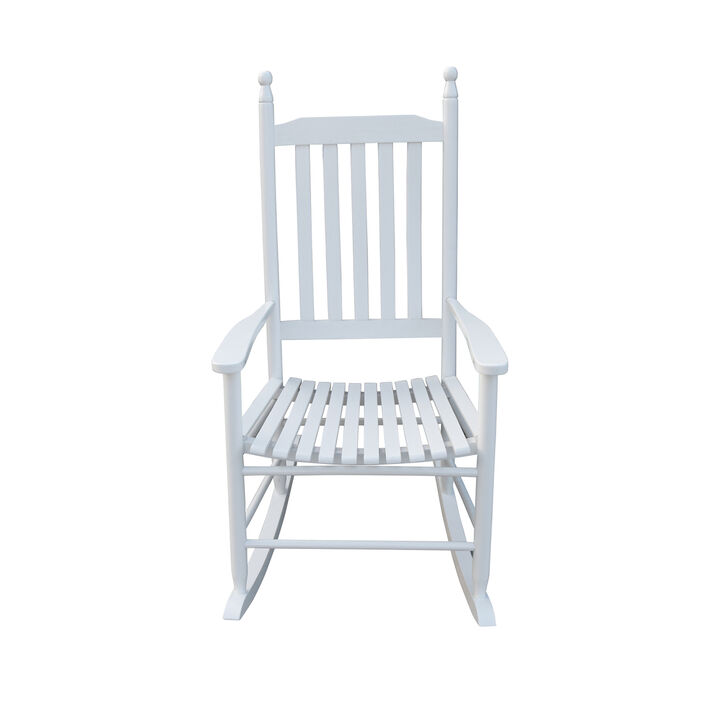 Wooden Porch Rocker Chair