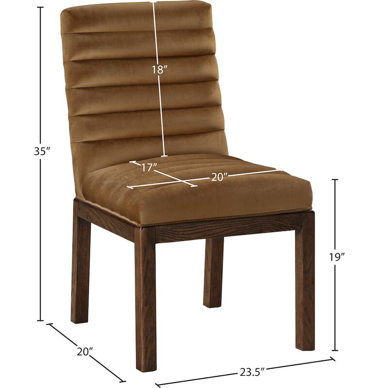 Meridian Furniture Evelyn Velvet Dining Chair