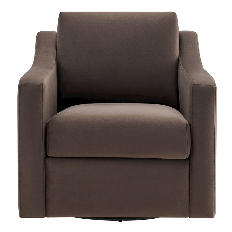 Liora Performance Velvet Armchair image number 5