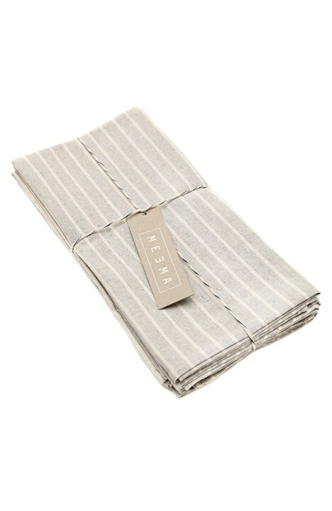 Striped Cotton Napkin - Set of 4