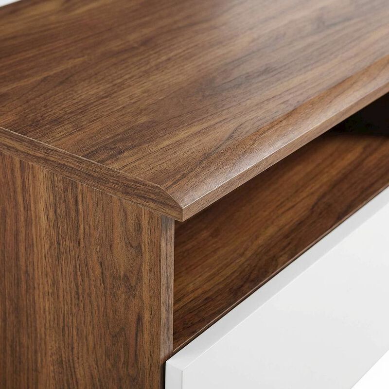 Wall Mount Nightstand with Sleek Design and Compact Size image number 4