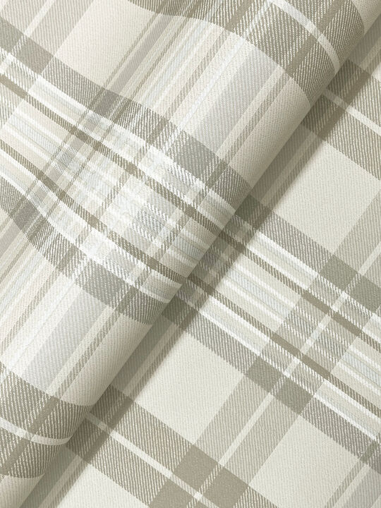 Austin Beige Plaid Wallpaper