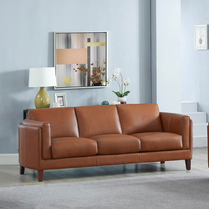 Maui Top Grain Leather Sofa
