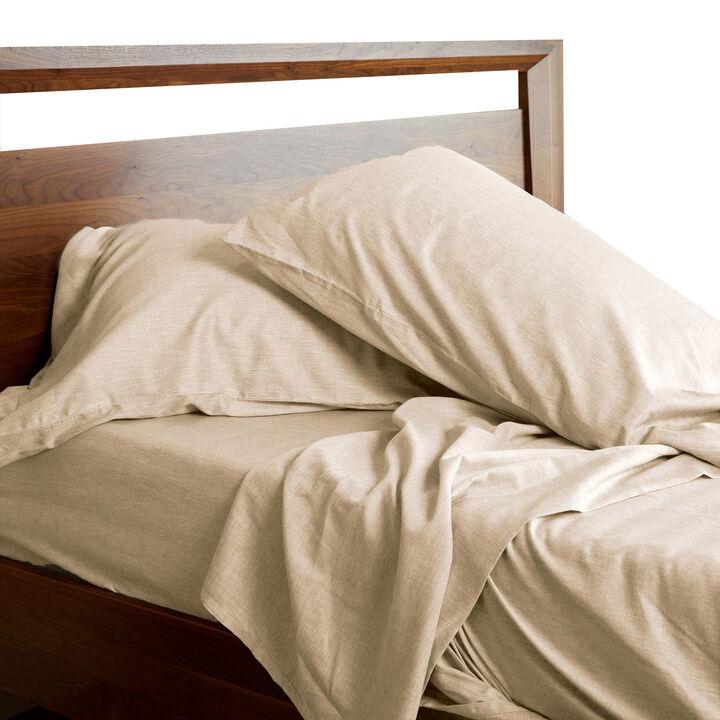 Bedvoyage eco-melange Rayon Bamboo Cotton Pillowcase Sets, Standard