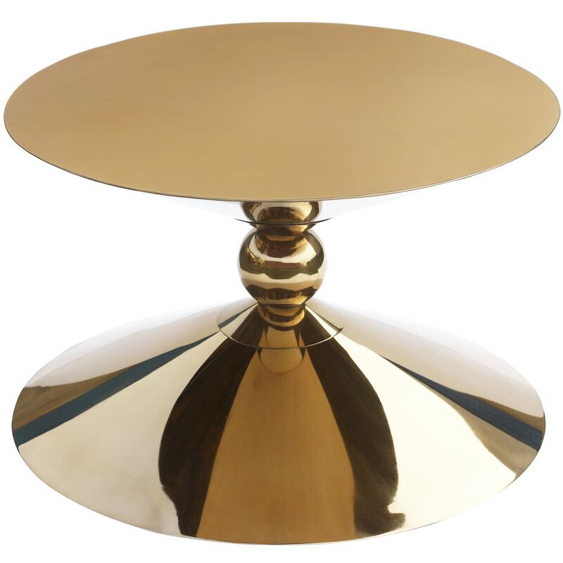 Meridian Furniture Malia Gold Coffee Table