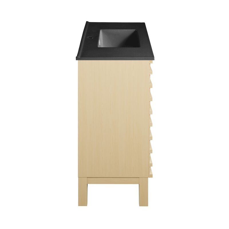 Cascade 48 in. Bathroom Vanity with 3-Hole Ceramic Sink Top image number 3