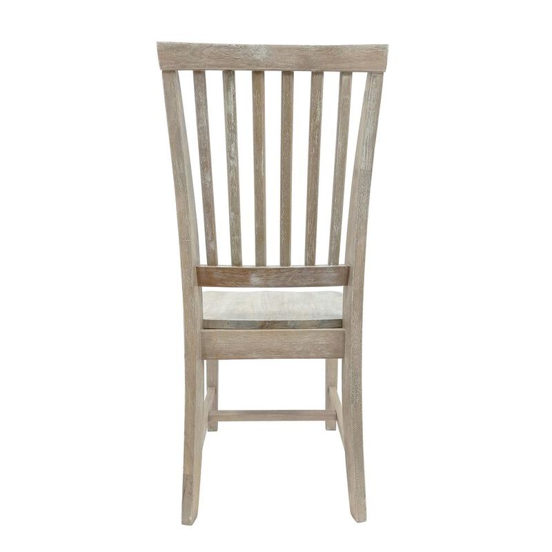 Carolina Living Hudson Dining Chair - Natural Driftwood