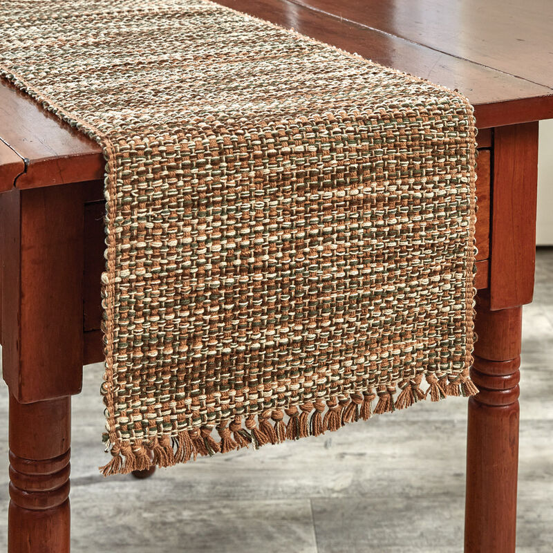 Park Designs Tweed Expresso Table Runner 54'' L image number 3