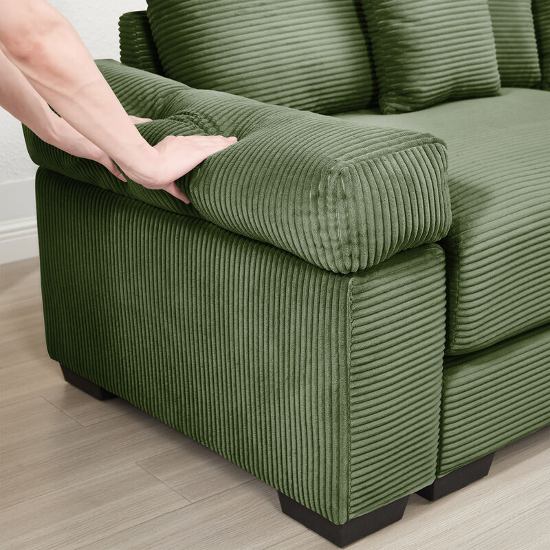 Meksik Oversized Cloud U‑Shape Modular Sectional Sofa image number 7