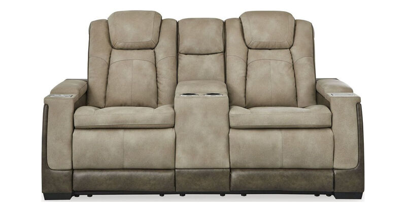 Next-Gen DuraPella Sand Power Reclining Loveseat image number 0