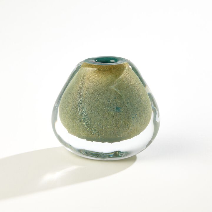 Conical Vase- Green