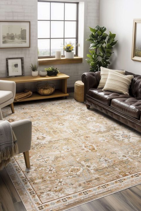 Persepolis Masiri Almond 5'3" x 7'10" Rug
