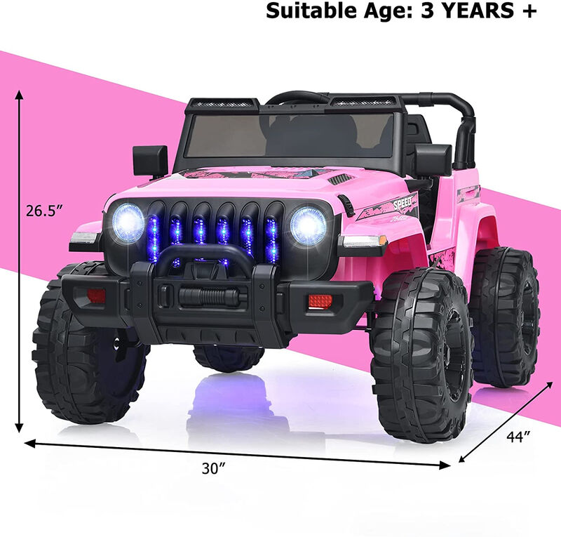 Kids 12V Electric Ride On Car with Remote Control for Outdoor Play image number 2