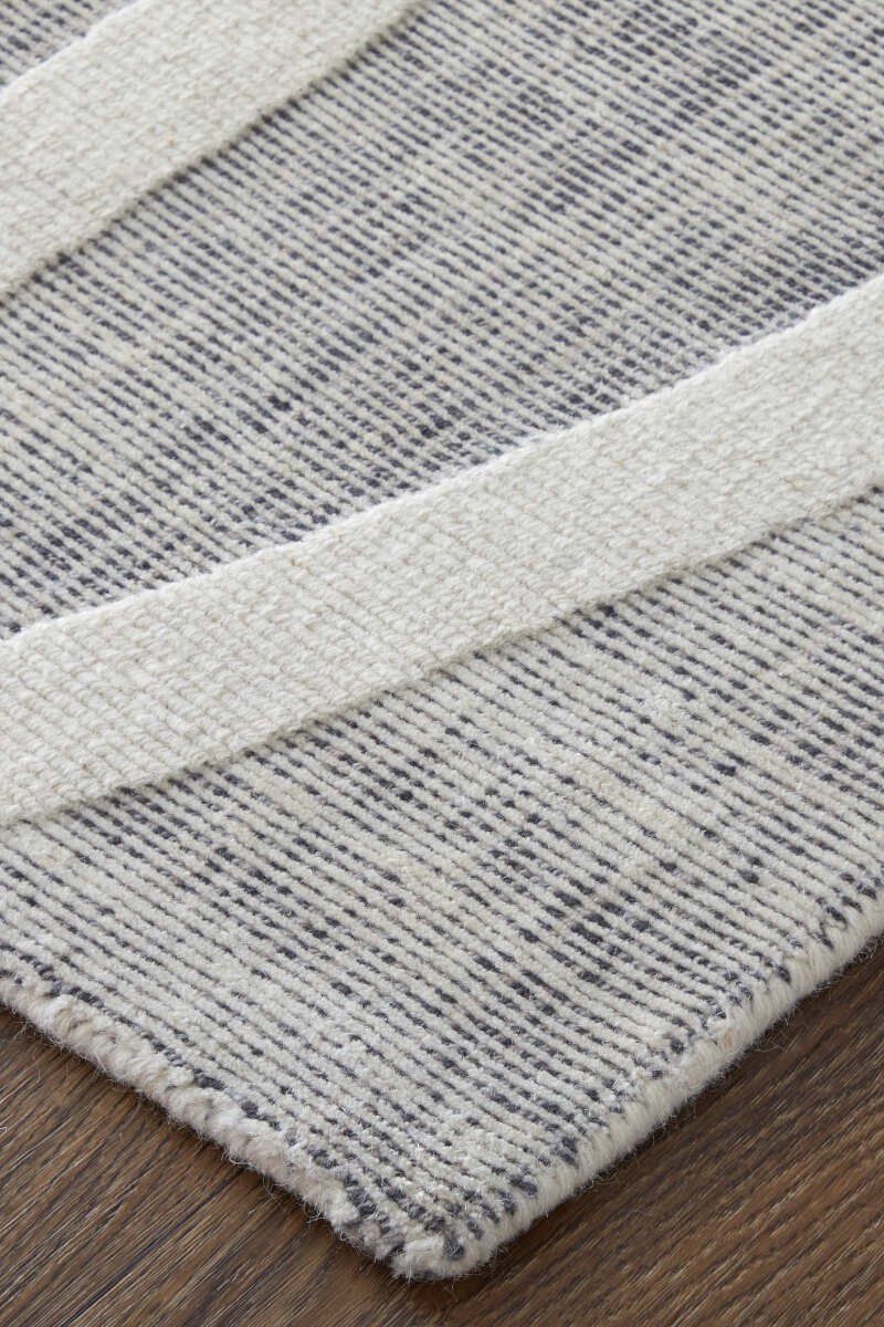 Peconic T8009 Ivory/Black 9' x 12' Rug by Thom Filicia image number 5