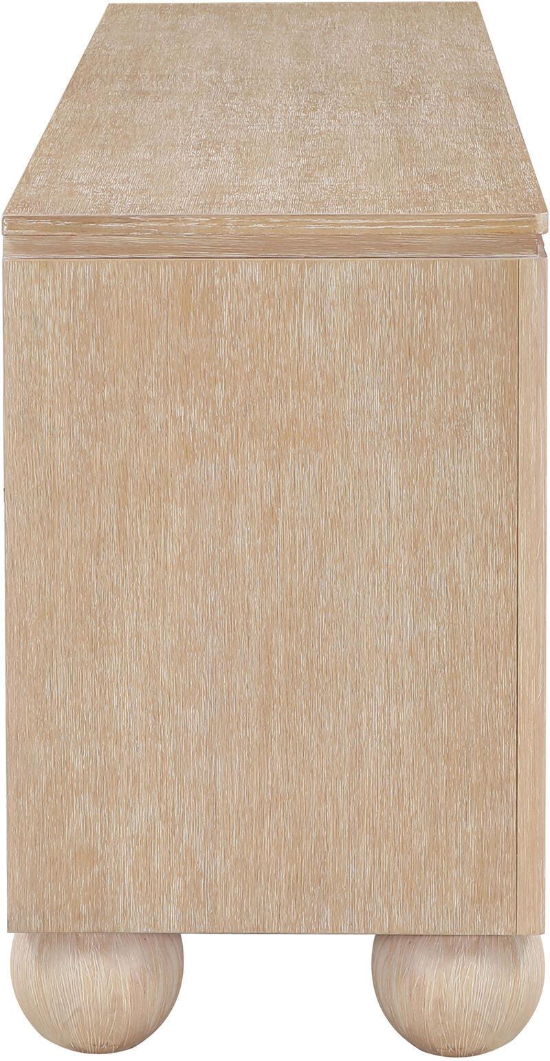 Meridian Furniture Cardiff Natural Sideboard/Buffet image number 5