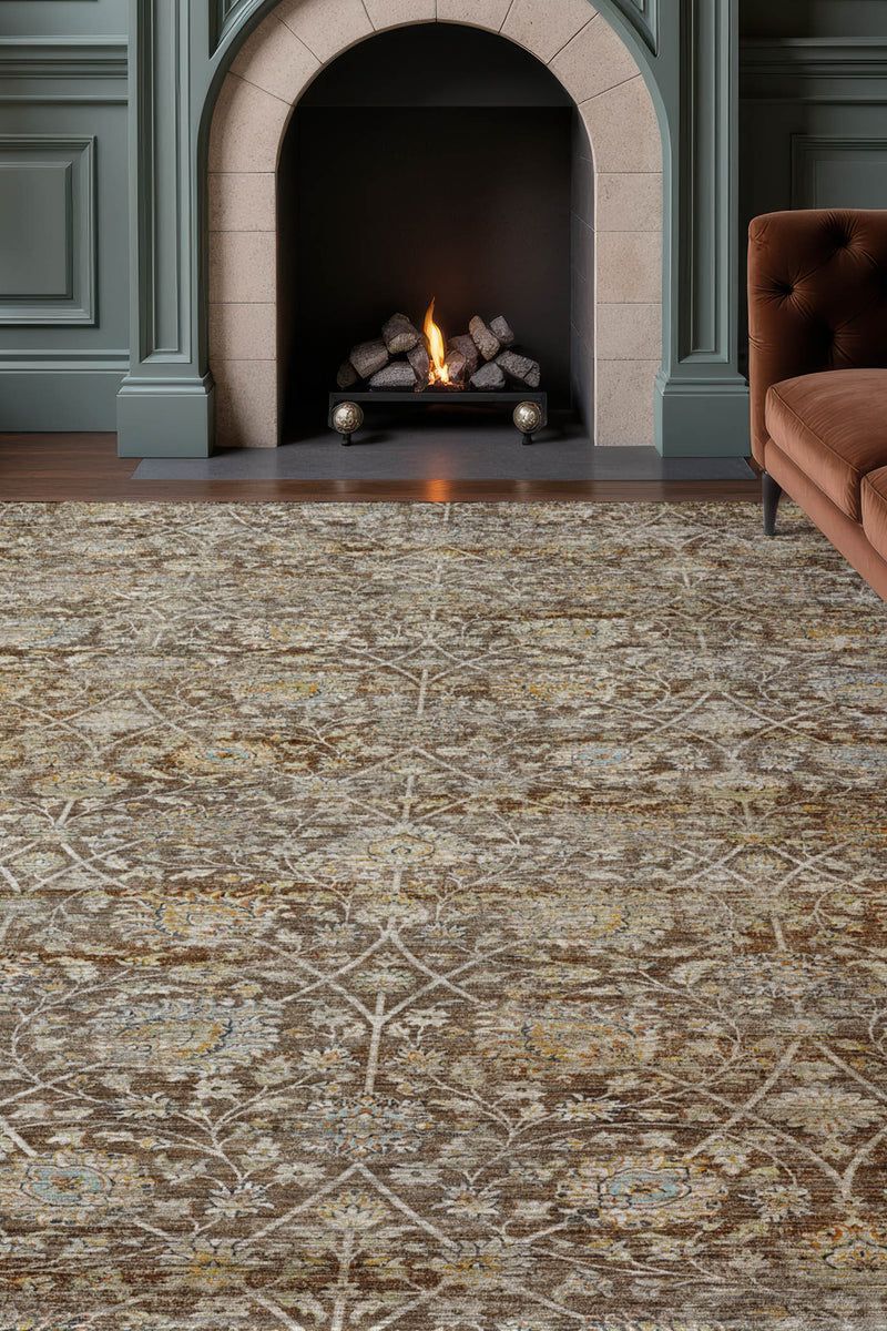 Aristo AR3 Coffee 9' x 12' Rug image number 1