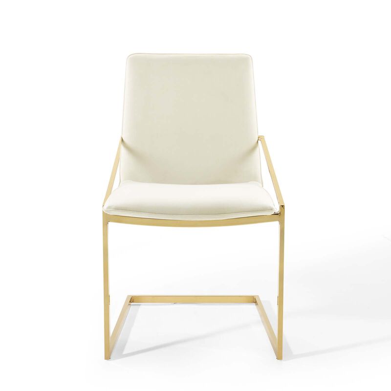 Pitch Performance Velvet Dining Armchair image number 4