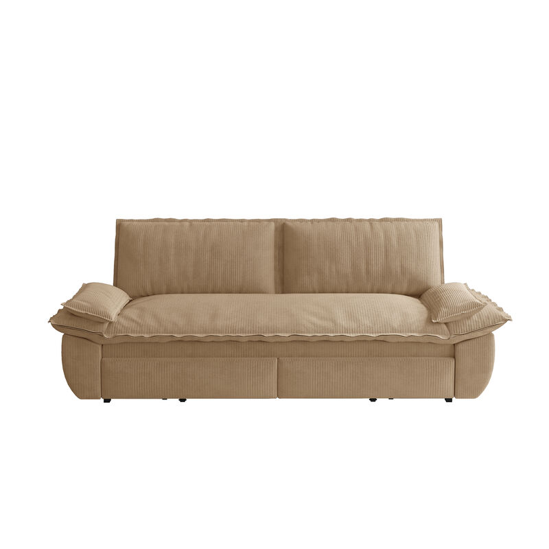 Merax Convertible Queen-Size Sleeper Sofa Bed