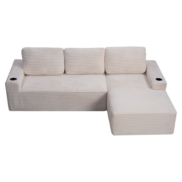 Soscik 104" Cloud Sectional