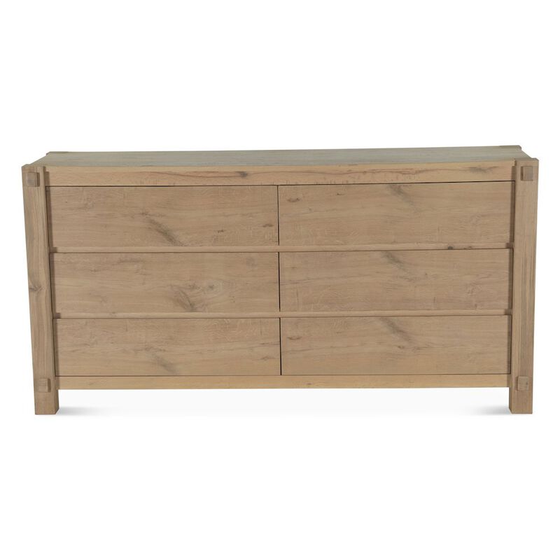 World Interiors Alpine 72 Dresser in Distressed Oak