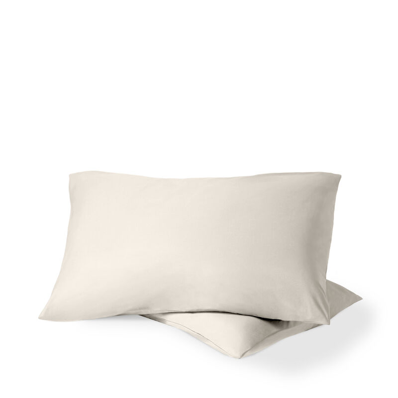 100% Organic Cotton Percale Cooling Pillowcase Set image number 0