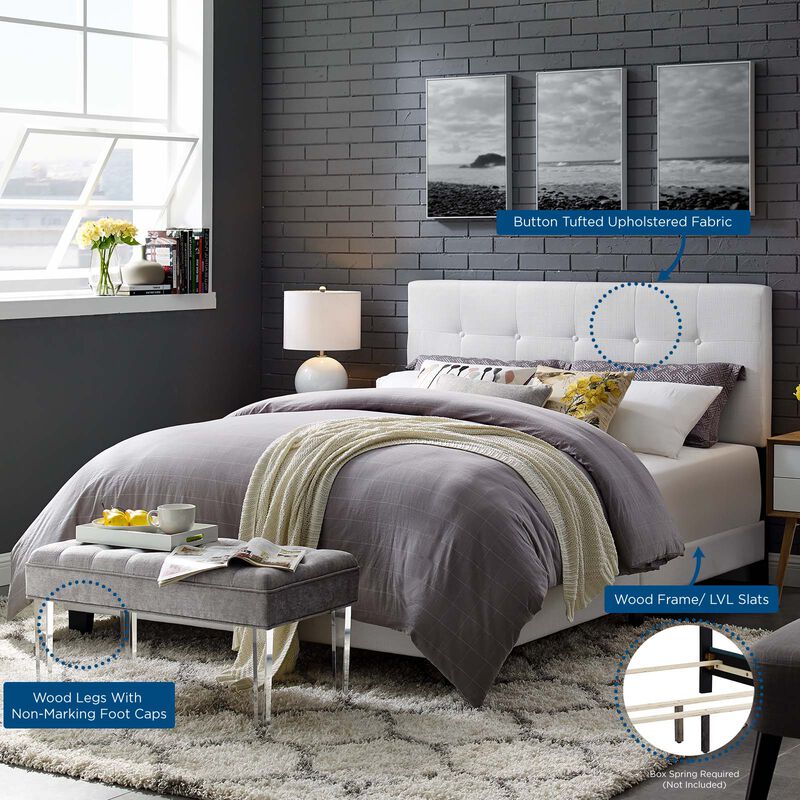 Modway - Amira Full Upholstered Fabric Bed image number 6