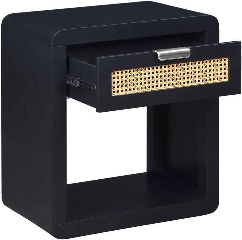 Meridian Furniture Langham Black Night Stand