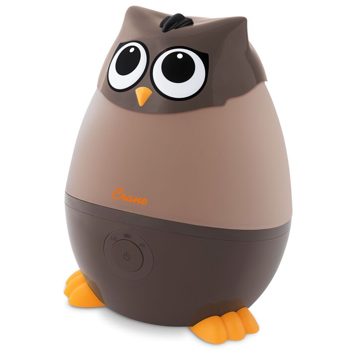 Adorable Humidifier, Mini Owl, Cool Mist Humidifier with Vapor Tray, 0.5 Gal