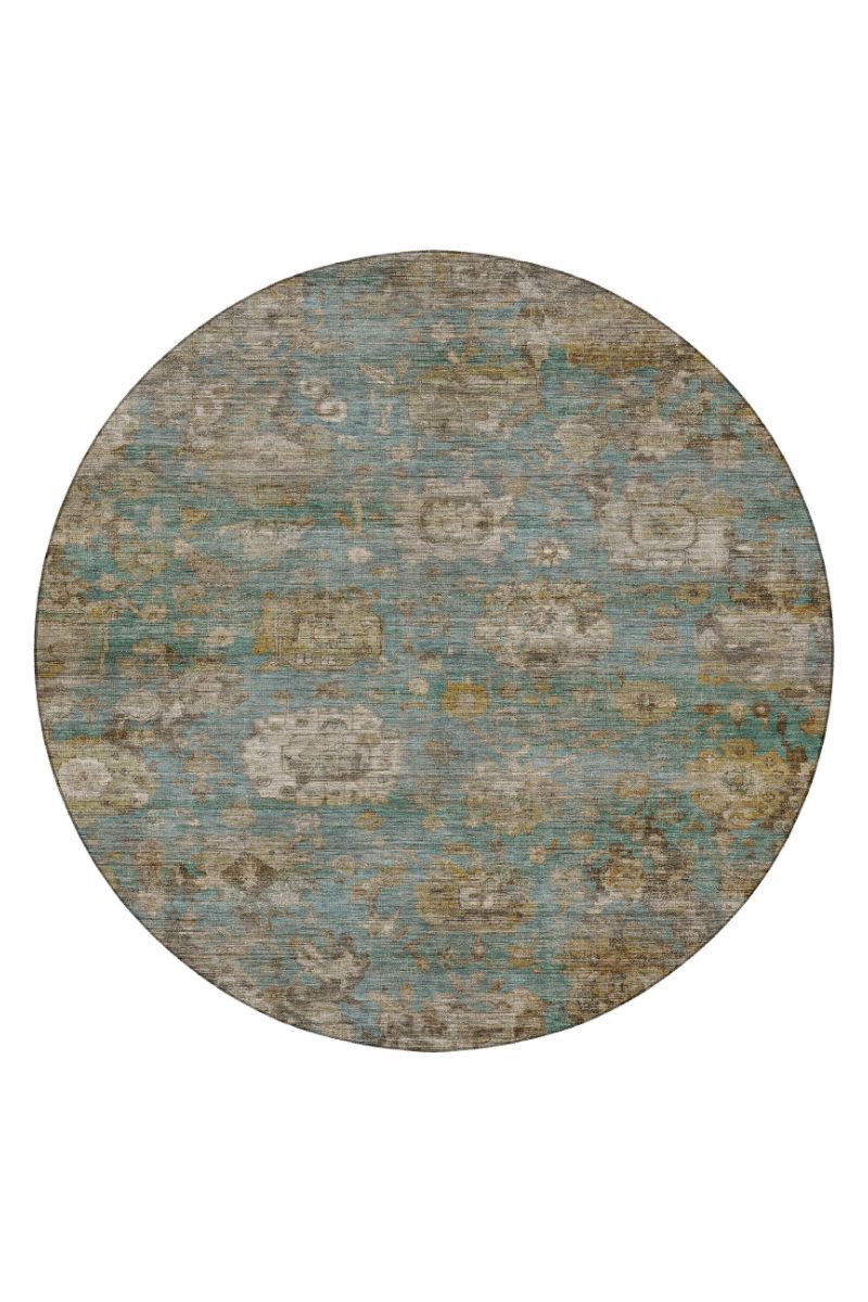 Aristo AR7 Teal 9' x 12' Rug image number 11