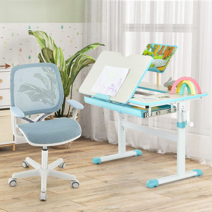 Swivel Mesh Children Computer Chair with Adjustable Height