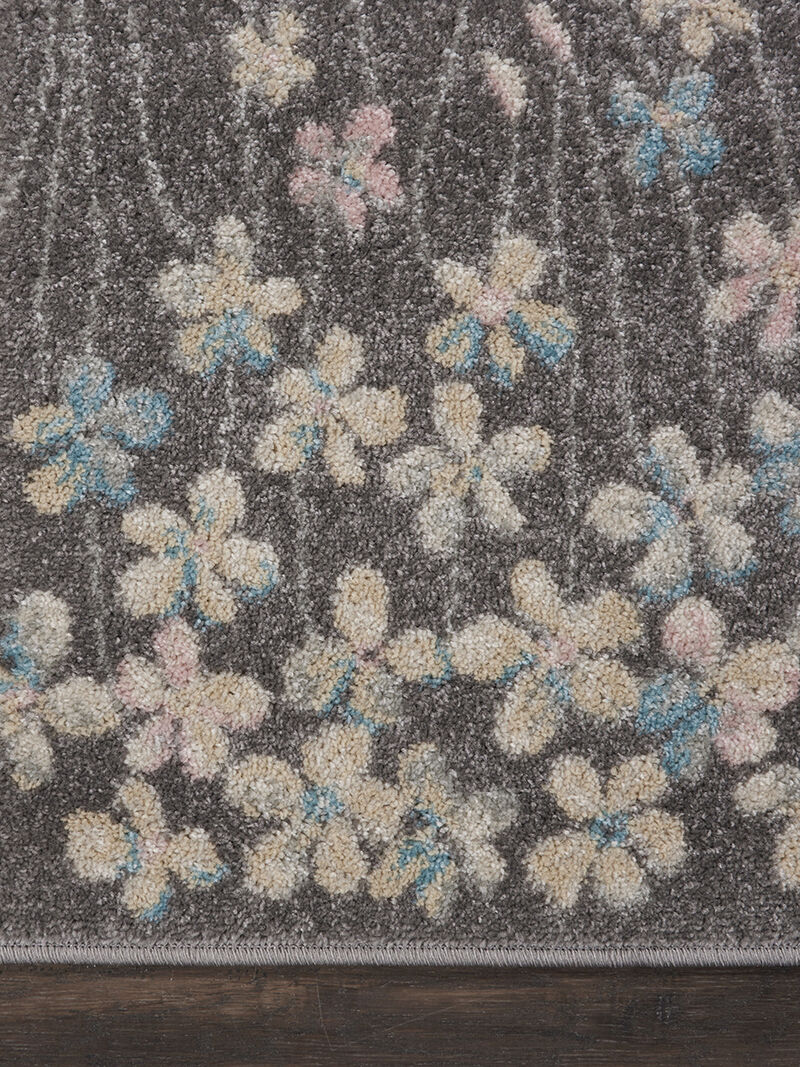 Tranquil TRA04 Gray/Beige 2' x 4' Rug image number 2