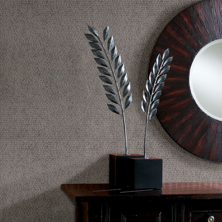Carbon Pewter Honeycomb Geometric Wallpaper