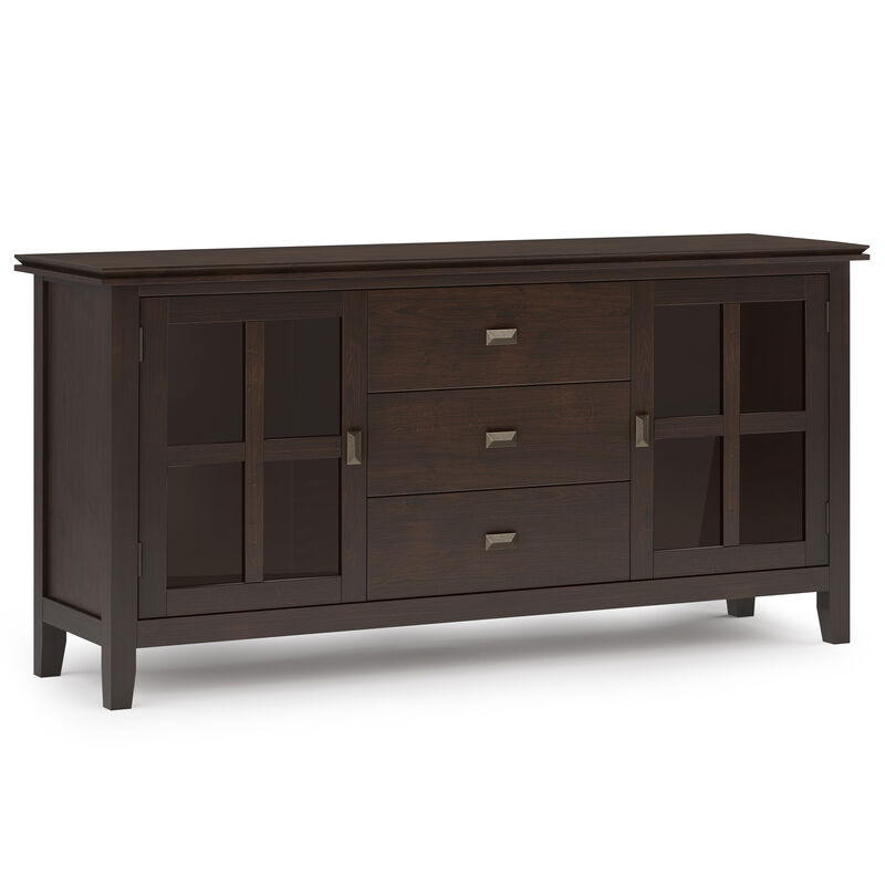Narol Solid Wood Large Sideboard Buffet Cabonet image number 0