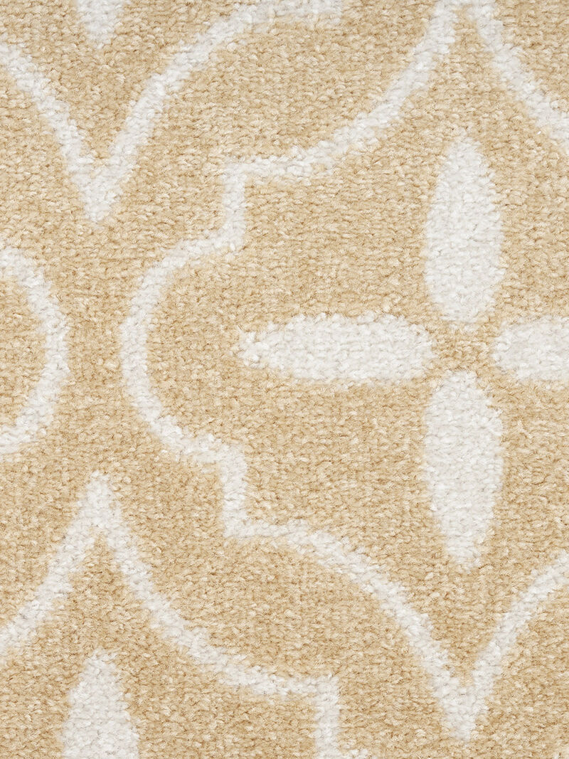 Nourison Essentials NRE04 Beige/Ivory 2'2" x 7'6" Rug image number 7