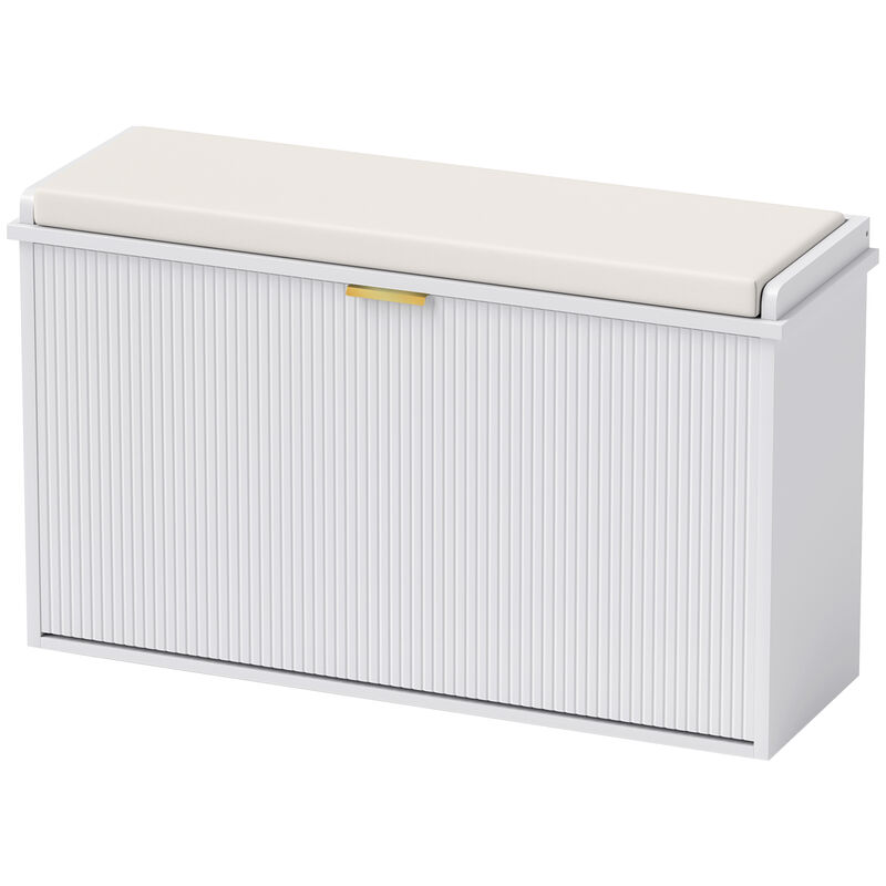 Shoe Storage Bench &ndash; Functional Seat with Spacious Hidden Storage for Hallway or Closet image number 0