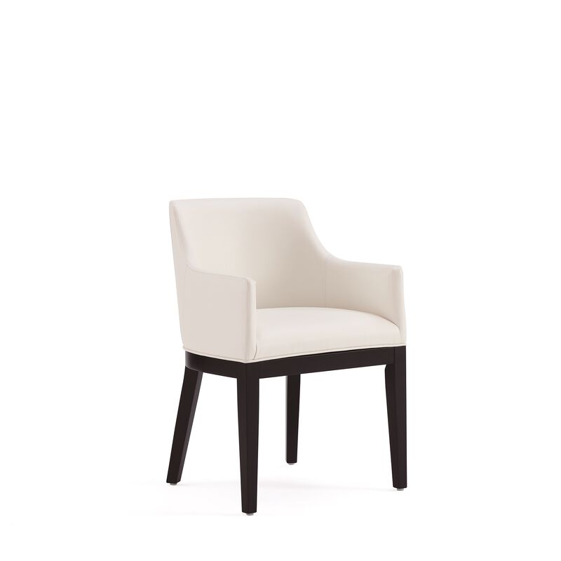 Gansevoort Cream Dining Arm Chairs (Set of 2) image number 2