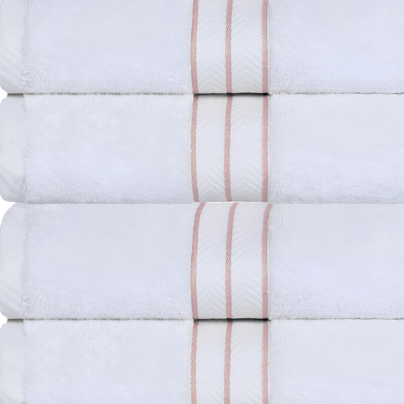 Plush Cotton Bath Towels 4-Piece Set for Bathroom and Spa image number 2