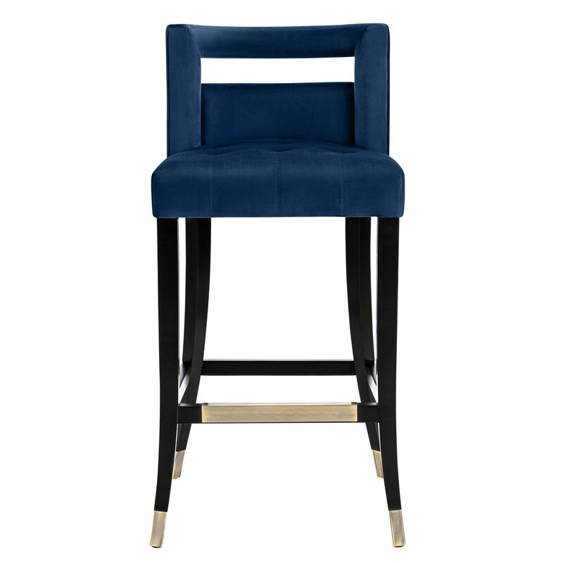 Hart Velvet Counter Stool image number 2