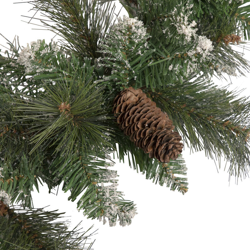 9' x 10" Snow Valley Pine Artificial Christmas Garland  Unlit image number 2