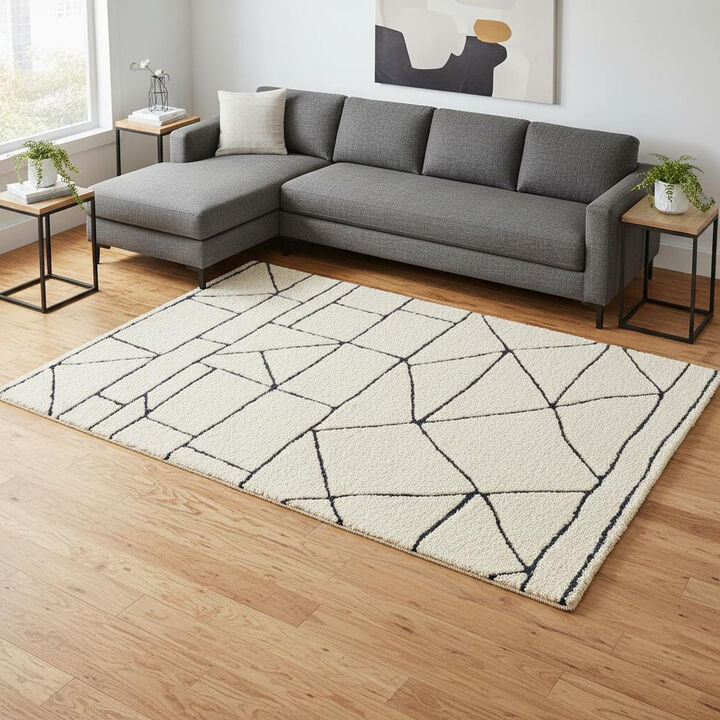 HomeRoots Geometric Area Rug
