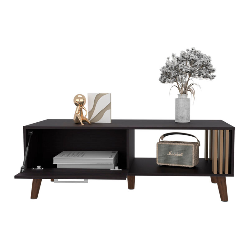 Barrville Coffee table, Living Room, Black/Light Oak