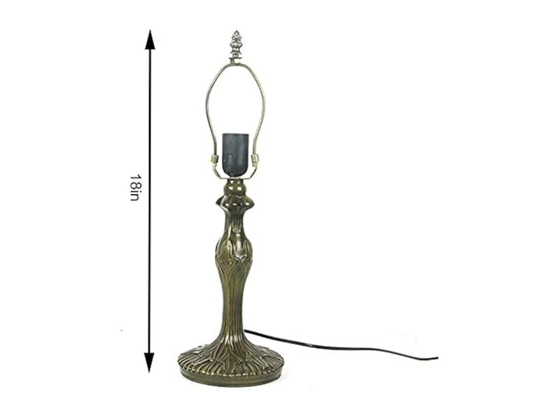 Tiffany Style Stained Glass Flower Table Lamp For Living Room Bedroom Office image number 2