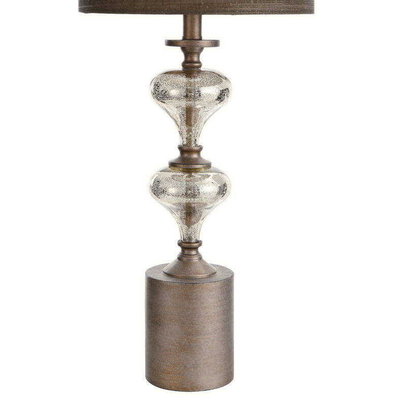 Mercury Silver Table Lamp (Set of 2)